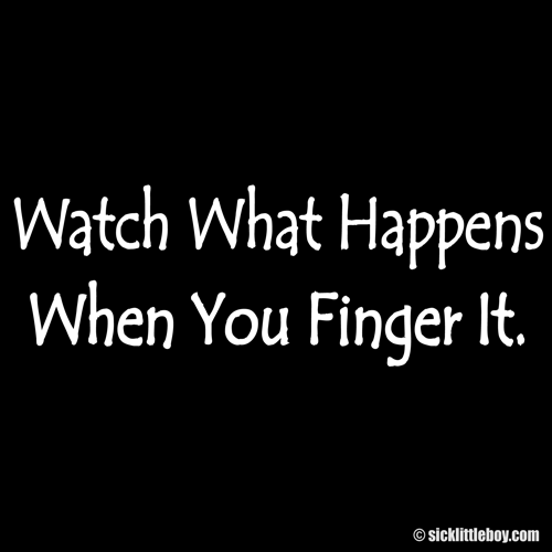 Sick Little Fingerbang - Click to Close