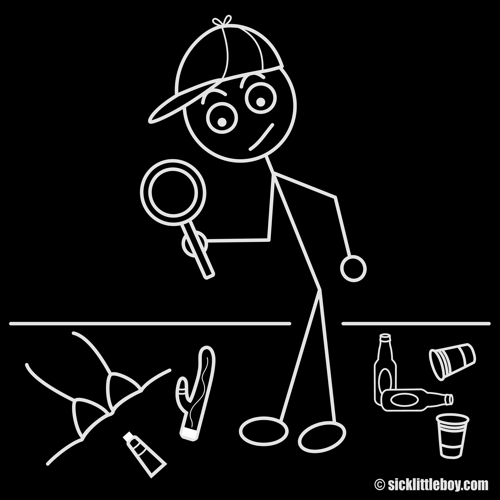 Sick Little Sleuth - Click to Close