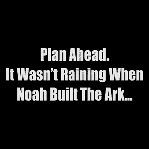 Plan Ahead - Click to Enlarge